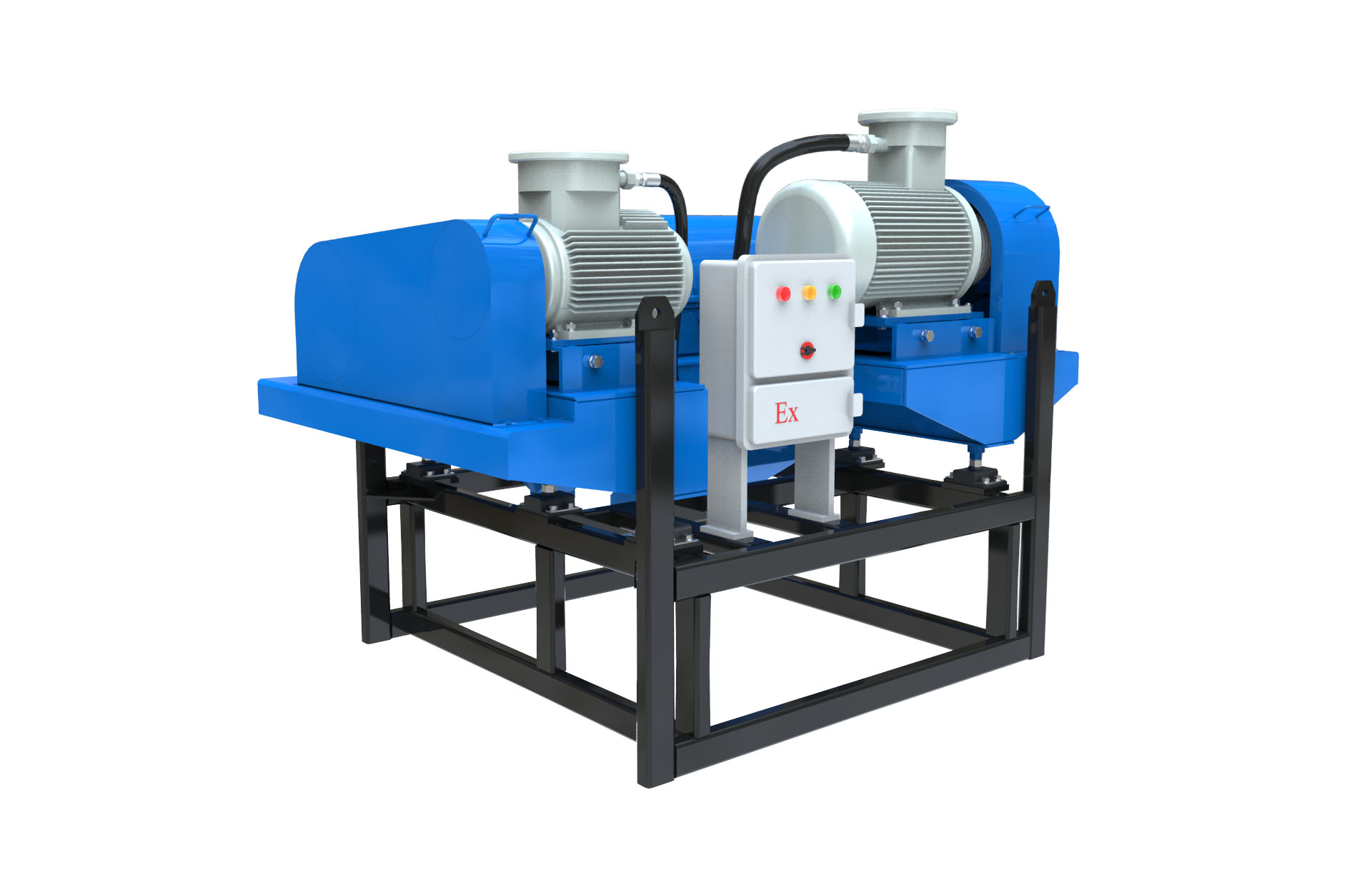 臥式螺旋卸料沉降離心機(jī)