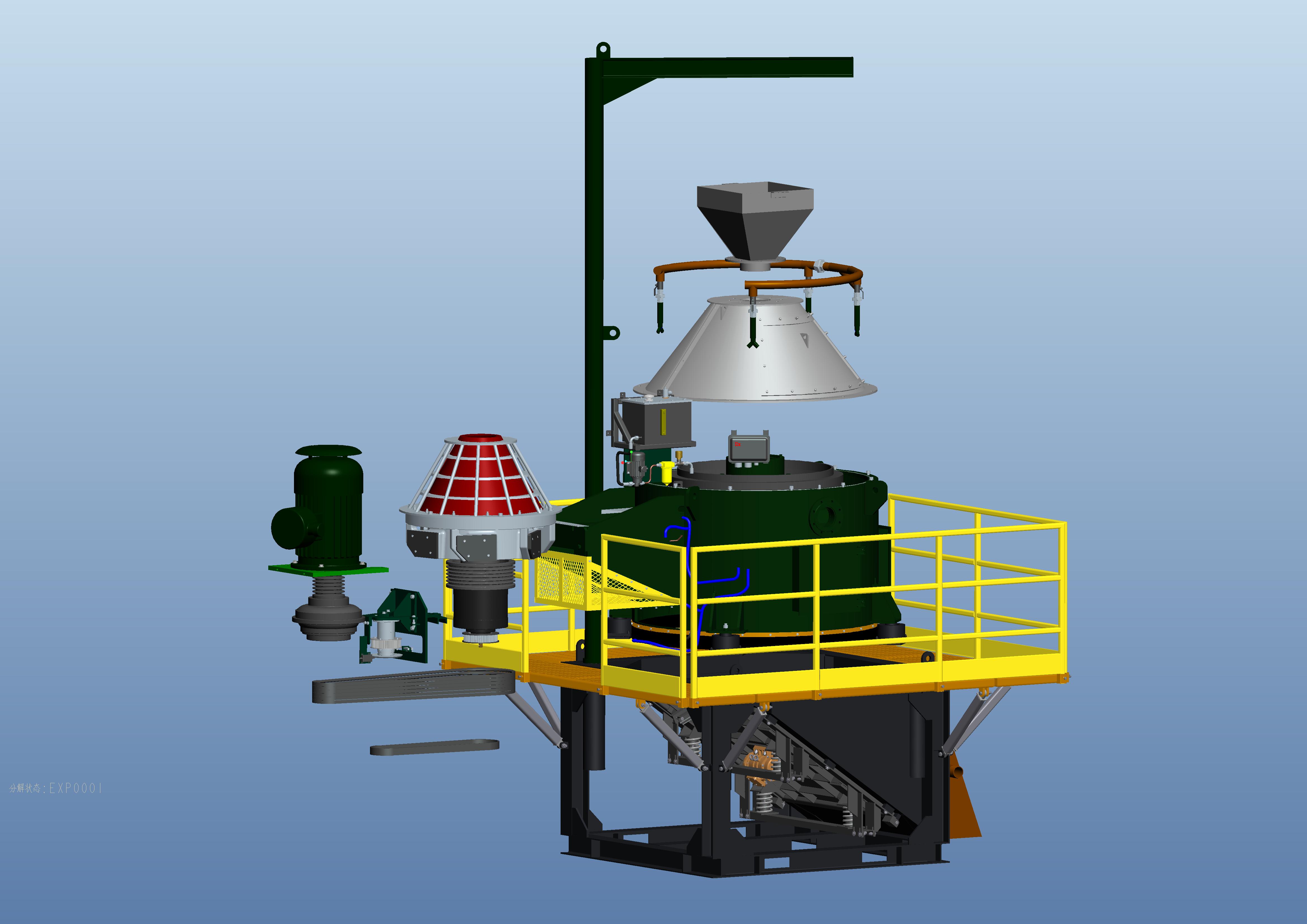 鉆井廢棄物處理系統工作流程