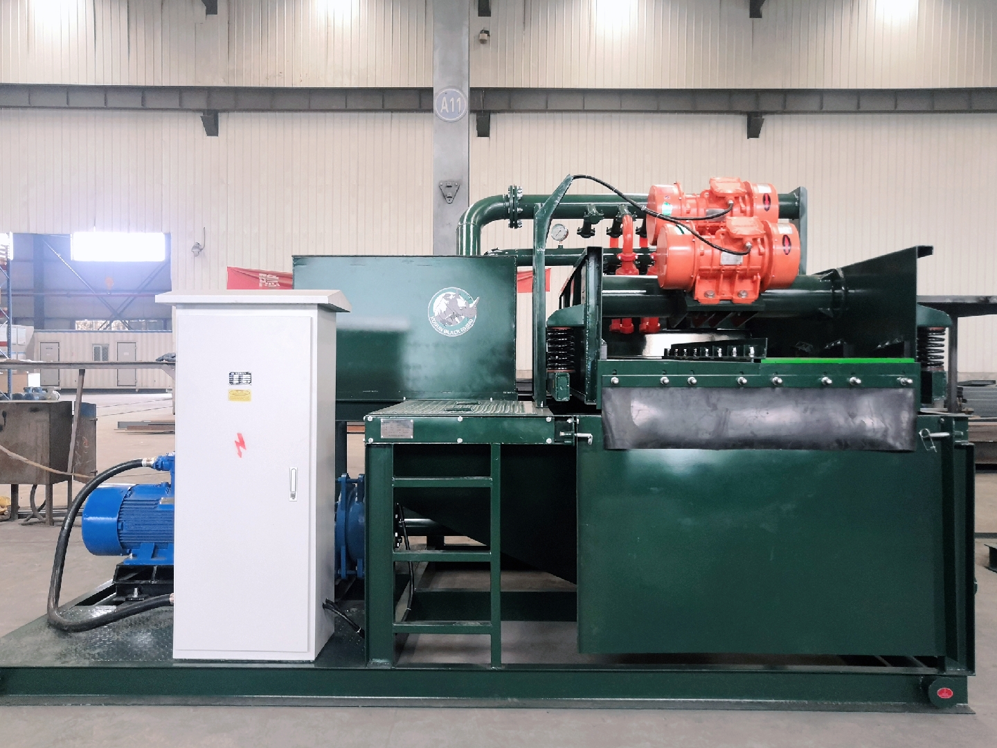 科迅KD系列泥水處理系統應用于西安市高新區某高層酒店樁基施工現場污泥減量化處置