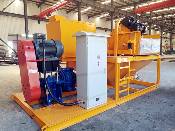 科迅KD-250撬裝一體式環保污泥分離系統應用于波蘭微隧道施工項目