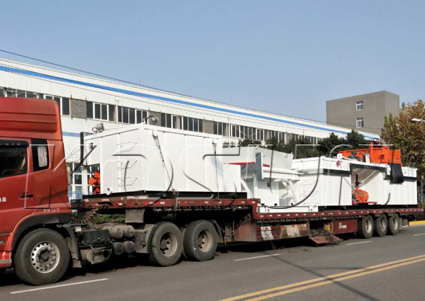 科迅油田落地油泥處理系統銷往國內某油田