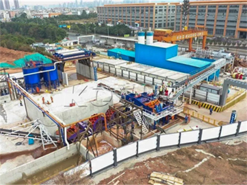 盾構渣土處理系統