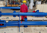 西安科迅機械液下渣漿泵設備成功發貨土庫曼斯坦國