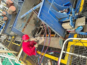 西安科迅（KOSUN）成功交付國內某湖泊清淤項目振動篩篩網托架改造工程