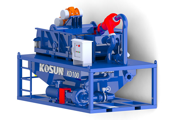 KD-100盾構泥水處理系統